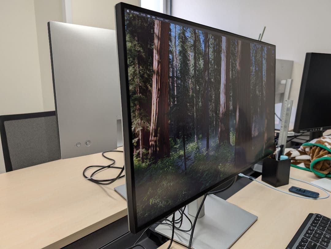 【美品】DELL U2723QX 27インチ 4Kモニター 本体