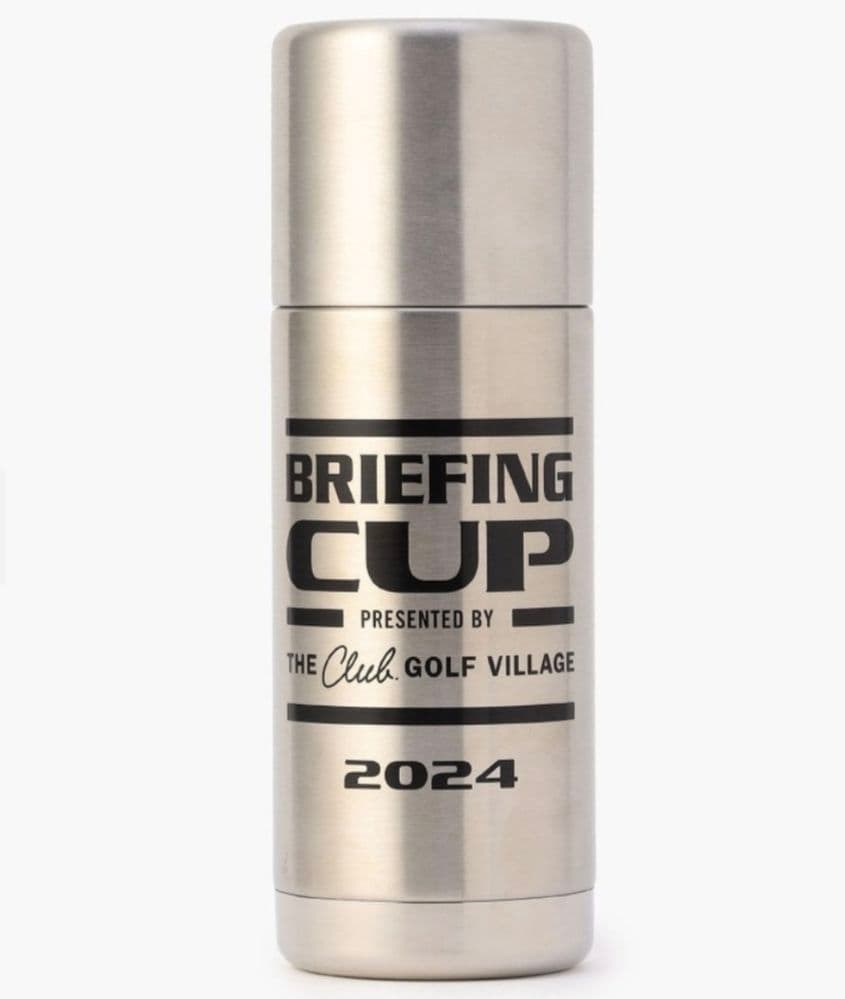 貴重◆ブリーフィング 2024 限定 ステンレスボトル 水筒 シルバー 25oz