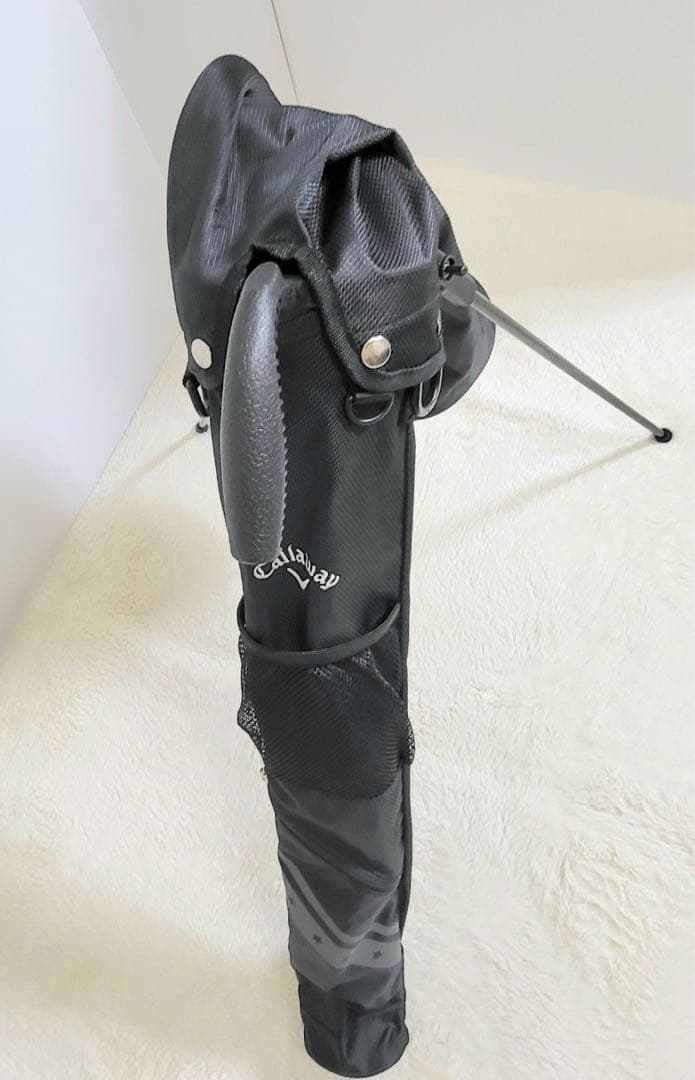Callawayサブキャディバッグ スタンド付き 黒
