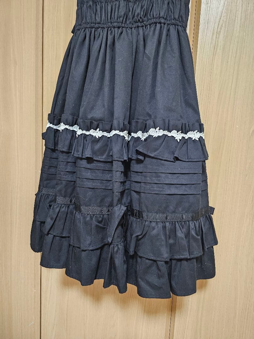 ベイビーザスターズシャインブライト　シャーリングJSK ブラック