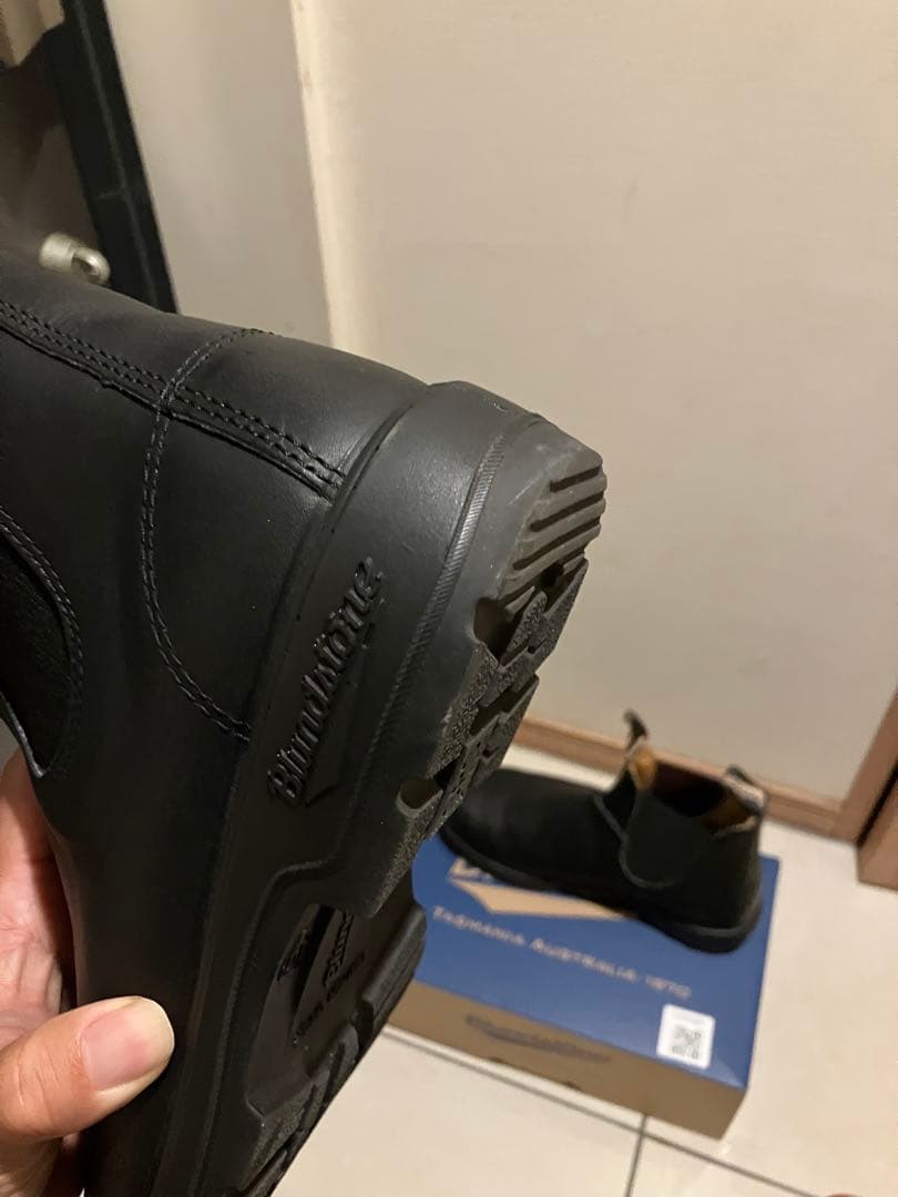 Blundstone サイドゴアブーツ クラシック　ボルタンブラック　サイズ9