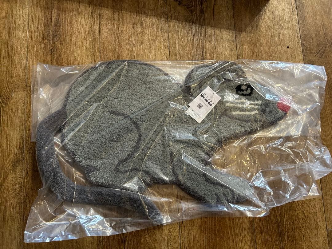 Shiomi Wada × MIYOSHIRUG \"MOUSE RUG\"未使用品