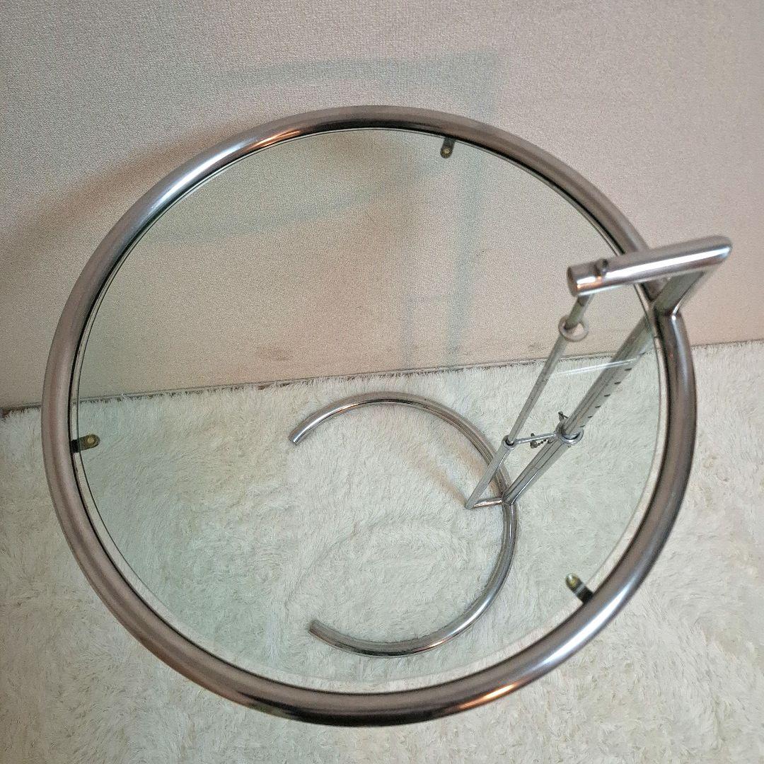 【希少】Eileen Gray アイリーン・グレイ ガラステーブル リプロダクト