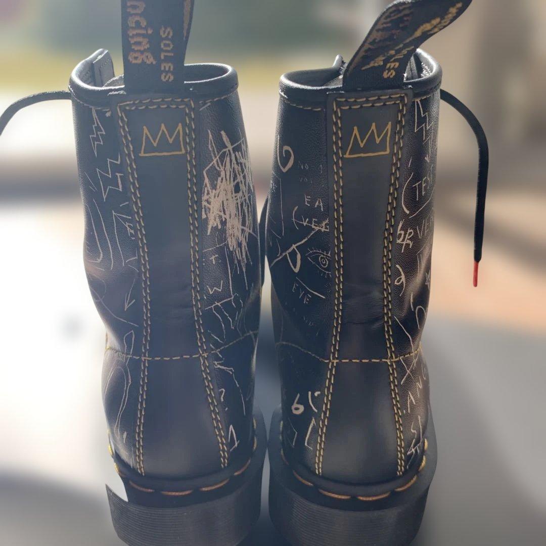 靴 Dr.Martens 60years jean-michel Basquiat