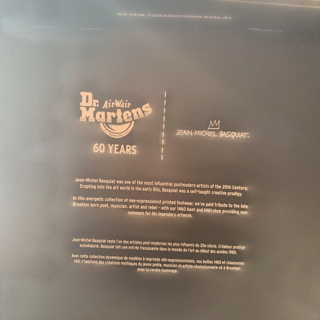 靴 Dr.Martens 60years jean-michel Basquiat