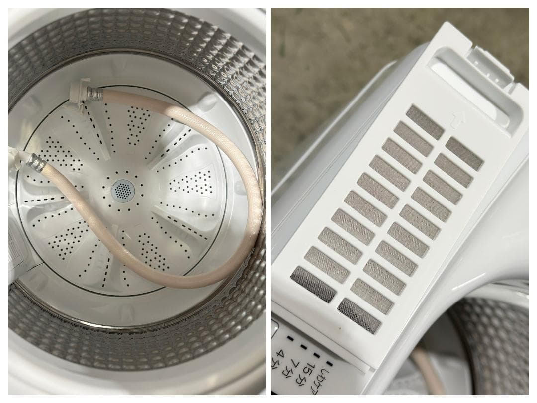 新生活　一人暮らし■ハイアール■洗濯機 　JW-U55A-W　 2023年製