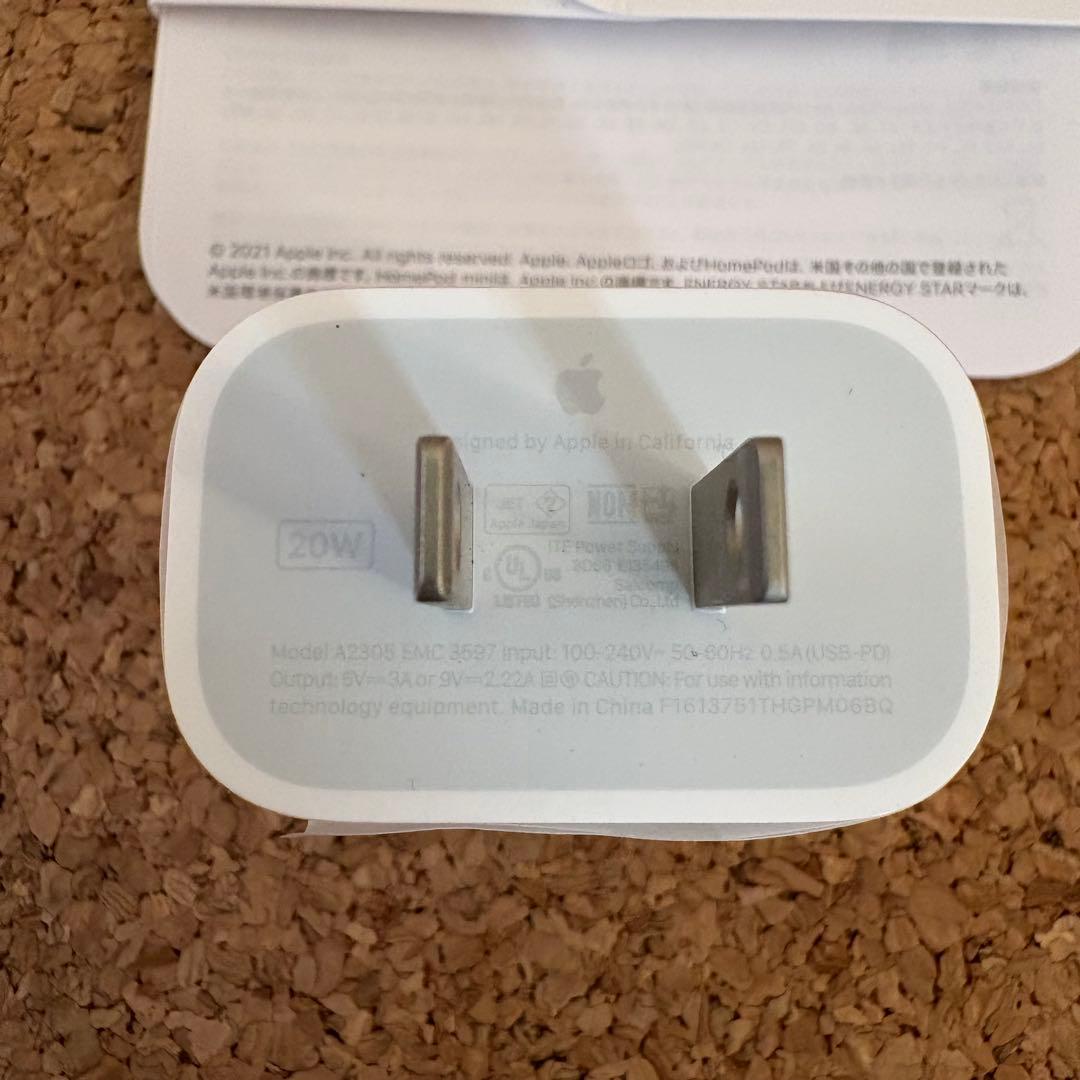 【美品】Apple Pod mini オレンジ MJ2D3J/A 2個