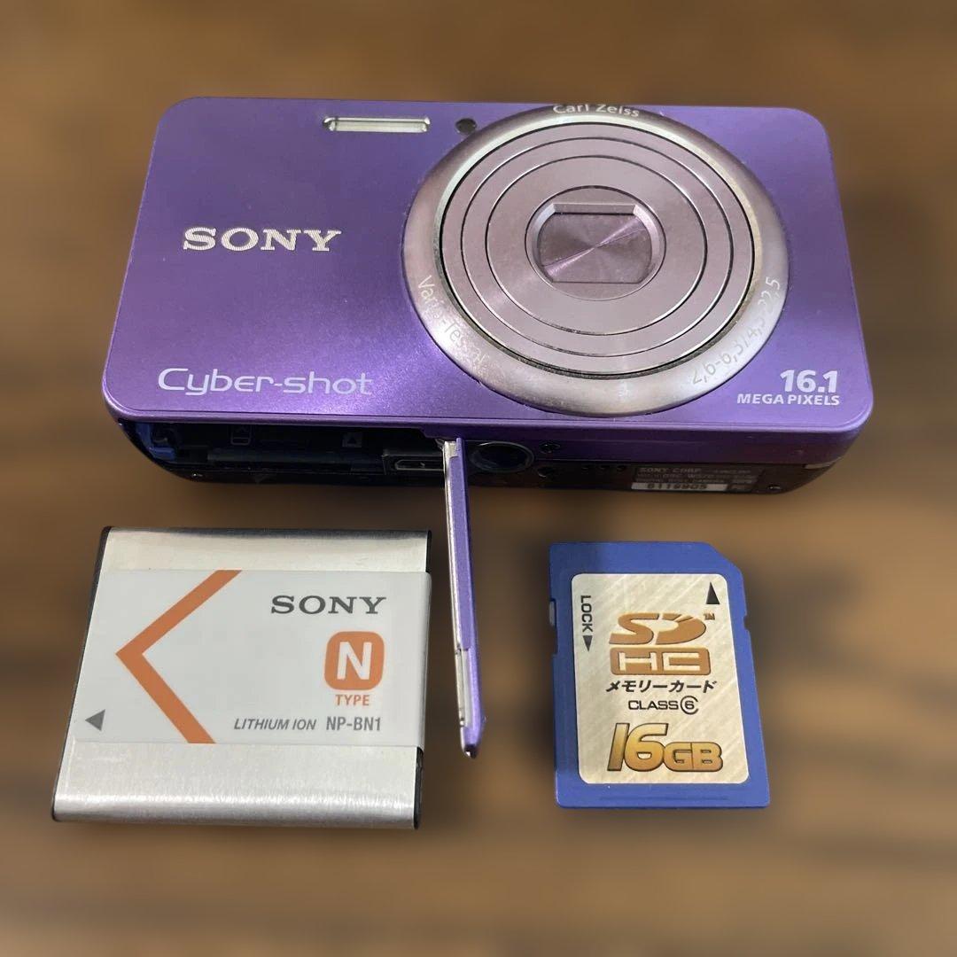 Sony Cyber-Shot DSC-W570 パープル