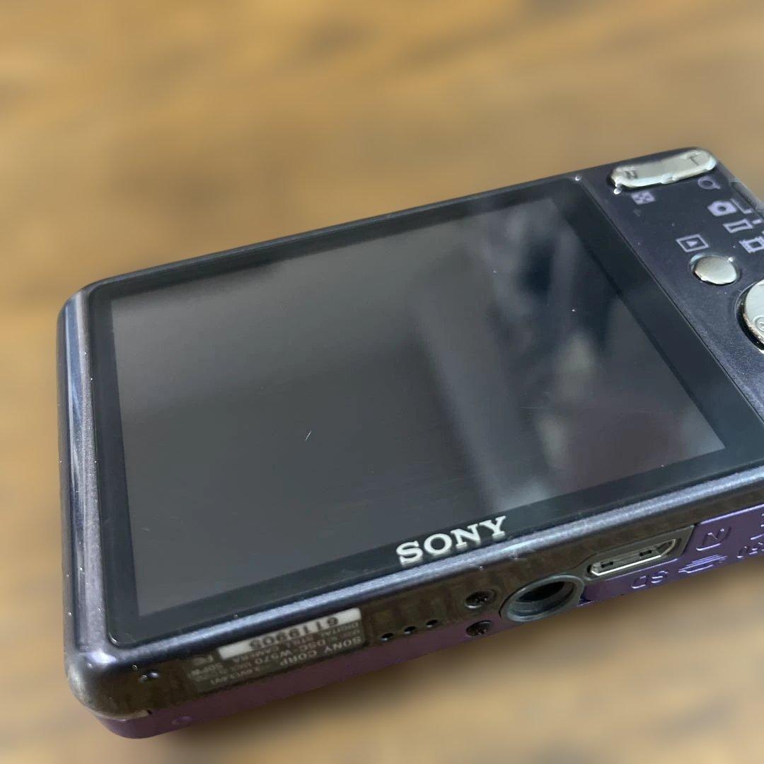 Sony Cyber-Shot DSC-W570 パープル