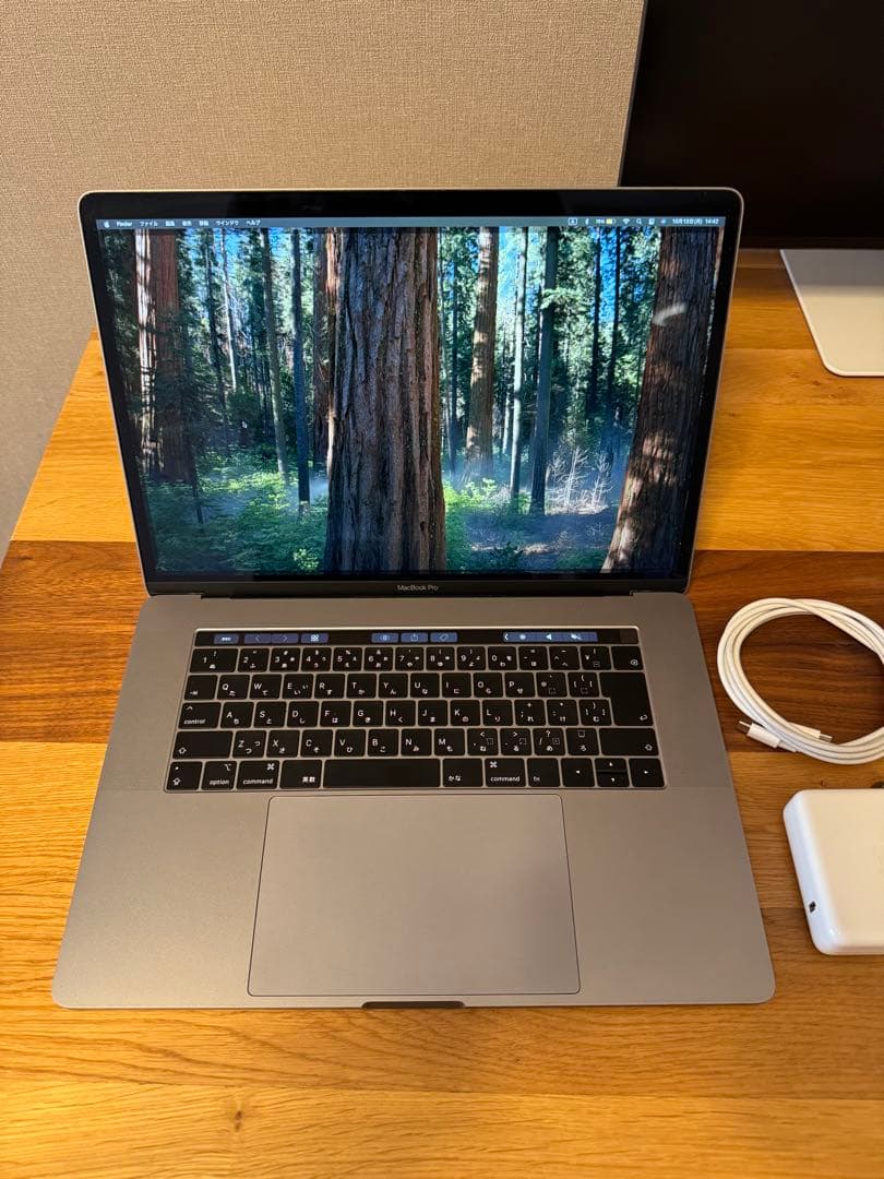 MacBook Pro15 2018 i7 16GB 512GB 動作確認済