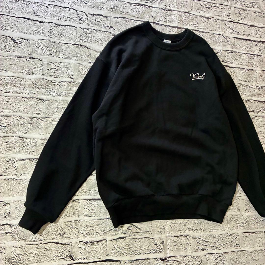 【未使用級美品】Keboz BB SWEAT CREWNECK L ブラック