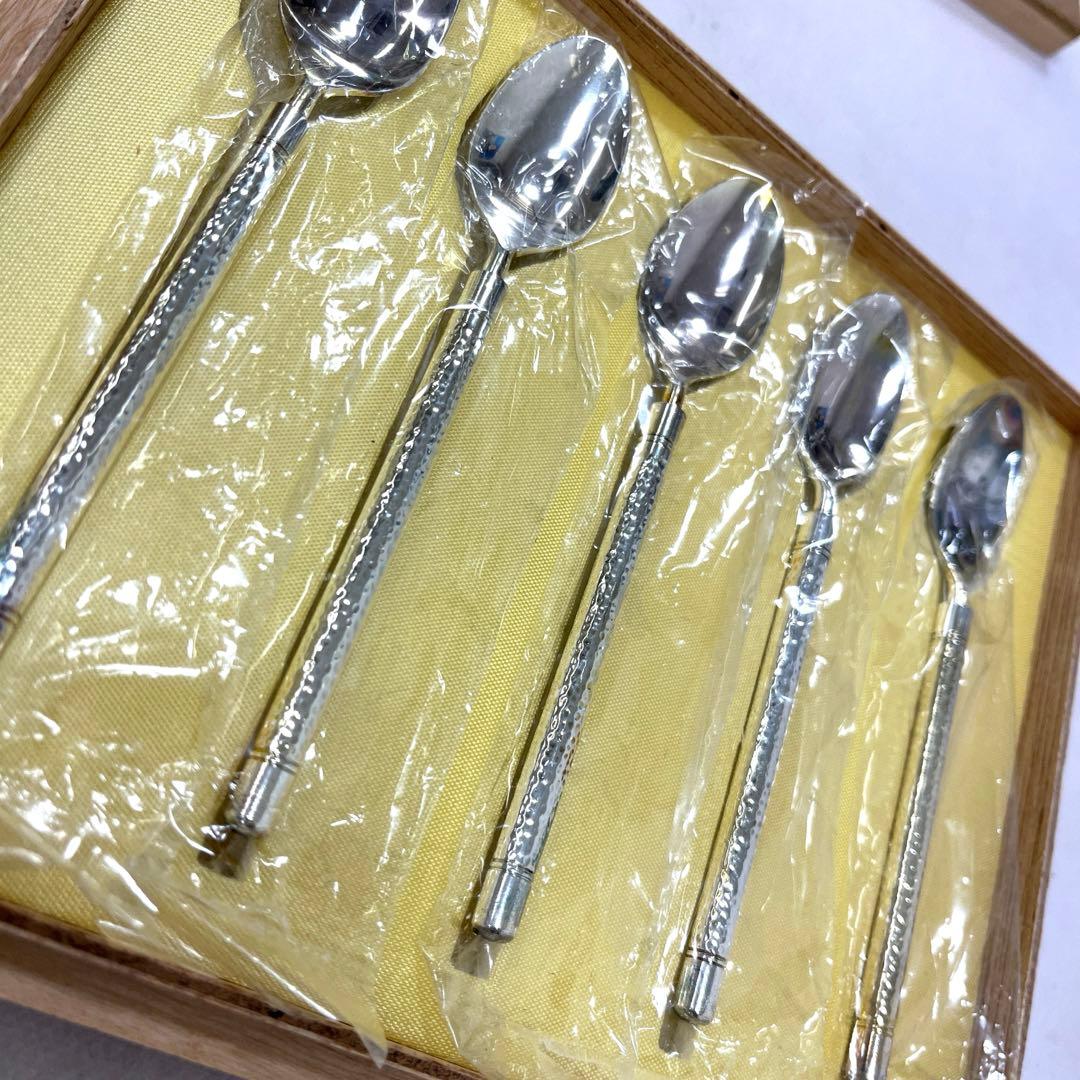 【未使用品】銀食器 スプーン5本セット