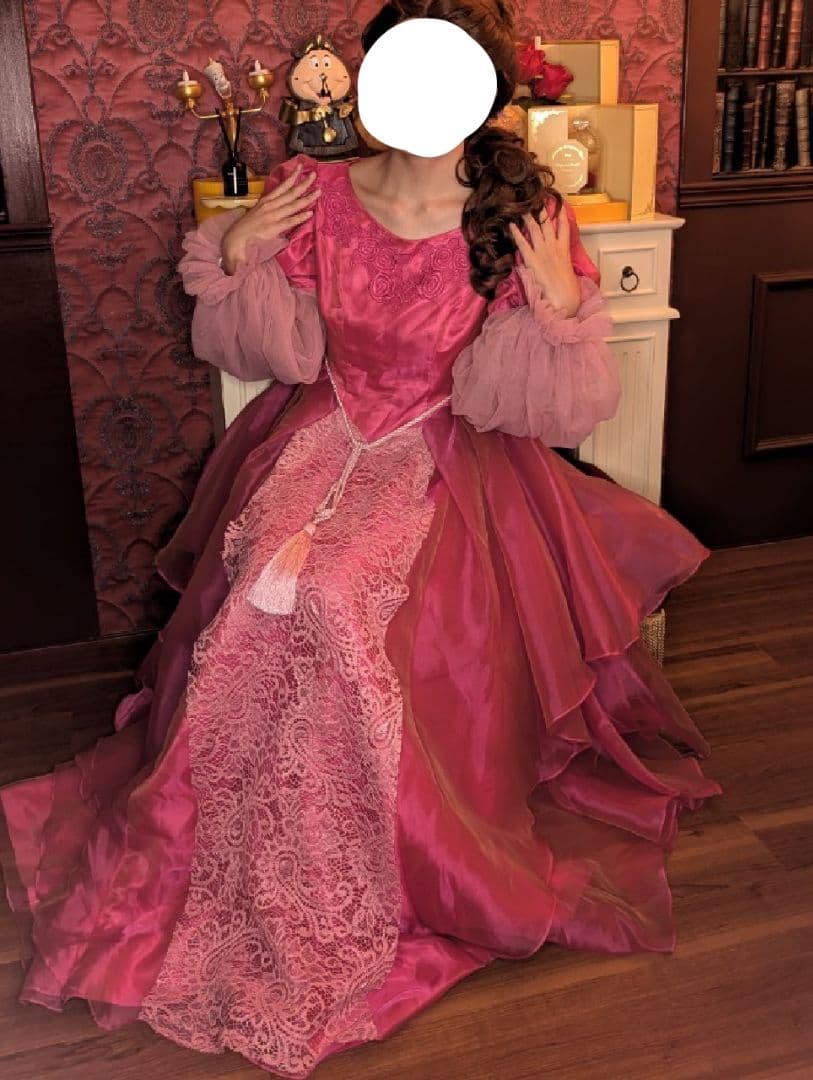 M*K様 美女と野獣 愛の芽生え ドレス 衣装 仮装 ディズニー Dハロ ベル