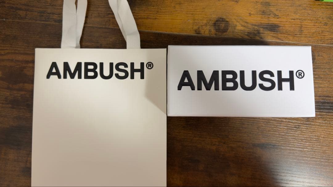 AMBUSH アンブッシュ リムレス サングラス ゴールド クリスタル チャーム