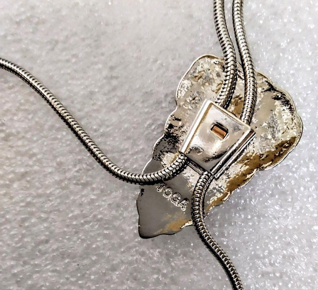 TOGA 新品未使用タグ付メタル　チェーン　ループタイ