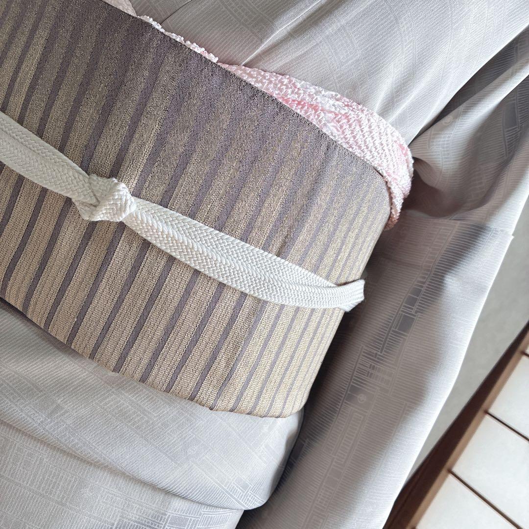 付け下げ　フルセット　着物　正絹　トールサイズ　訪問着　刺繍　粋シンプル　J8