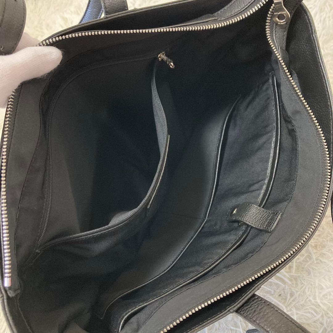 SOLATINA✨ビジネストート　レザー　ハンドル調節可　A4PC収納可　メンズ