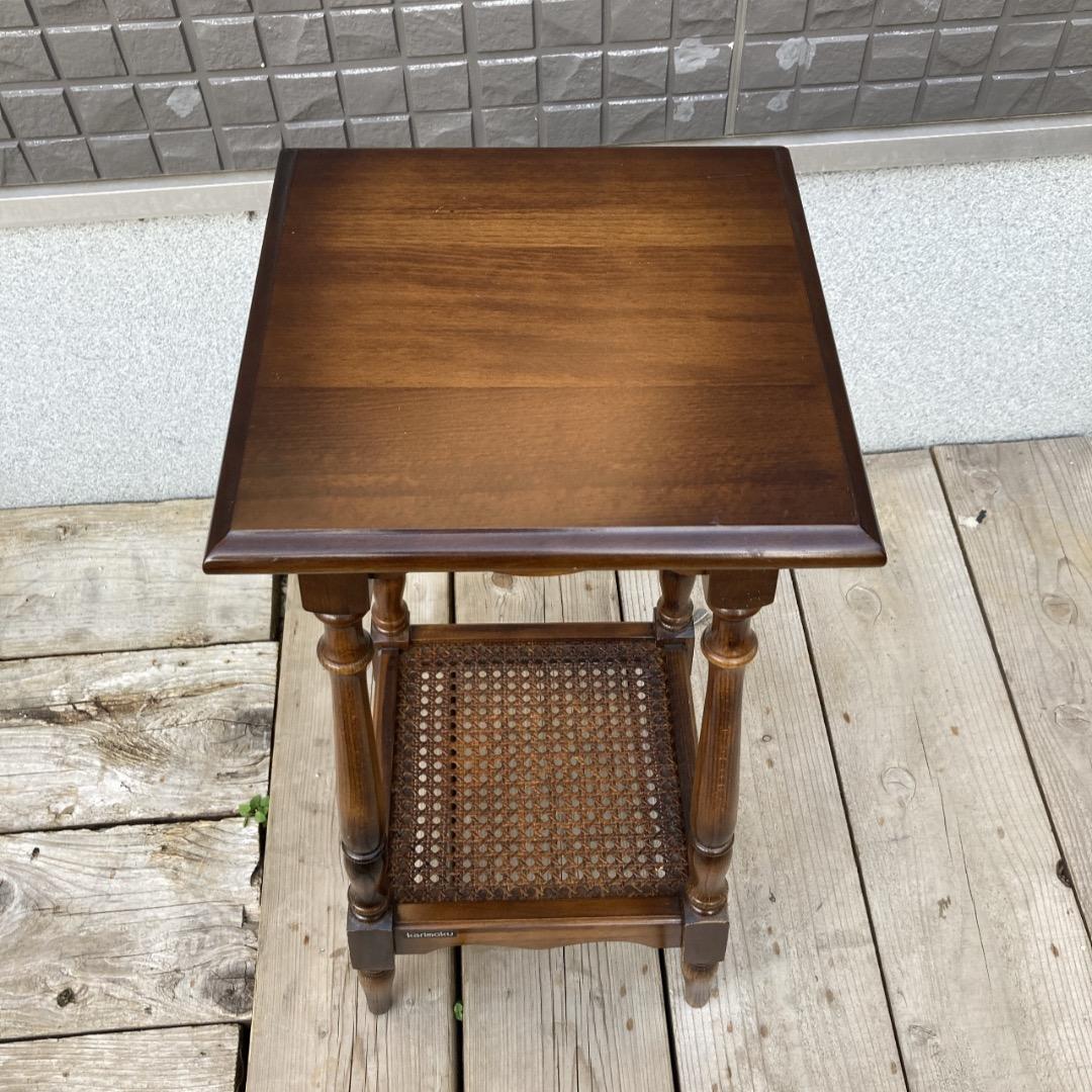 【名古屋近郊配送無料】カリモク KARIMOKU コロニアル サイドテーブル