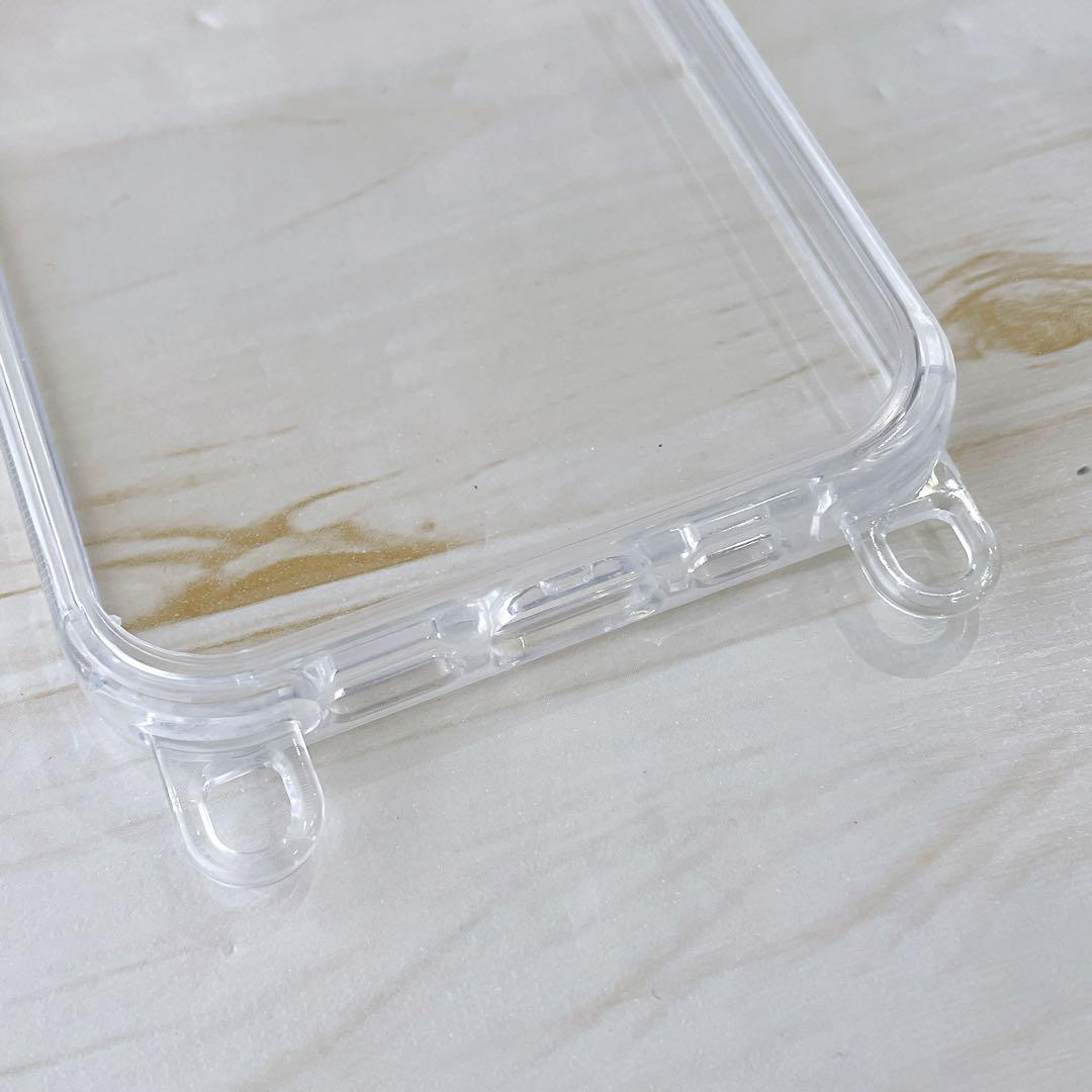 iPhone 15 用 ケース ショルダー magsafe対応 クリア