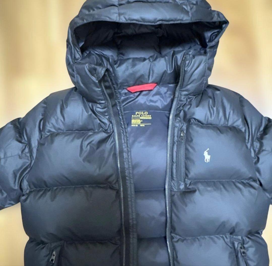 Polo Ralph Lauren ブラック ダウンジャケット 150/76