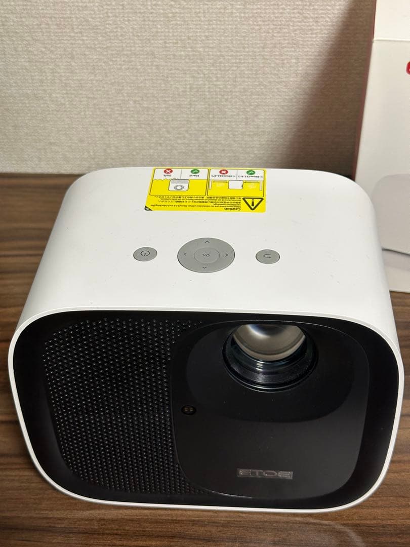 【高性能】プロジェクター ETOE E3 PRO color:White