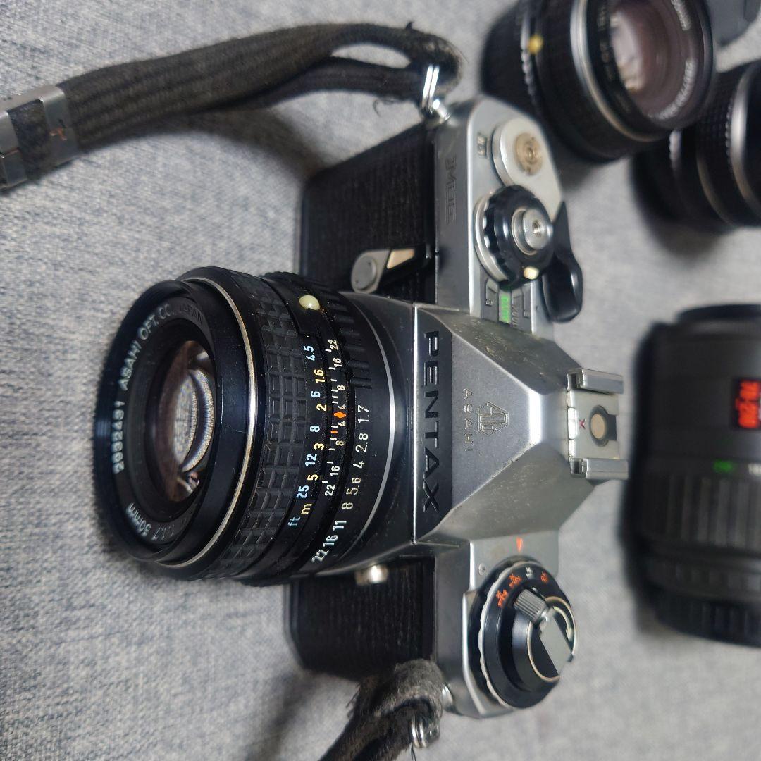 PENTAX ME 一眼レフカメラ レンズ3本セット