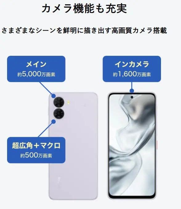 nubia S2 A504ZT 本体 ブラック Y!mobile