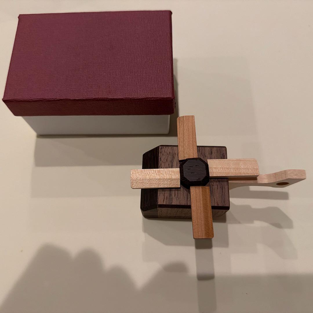 からくり箱　クリスマスプレゼント　ヘリコプター