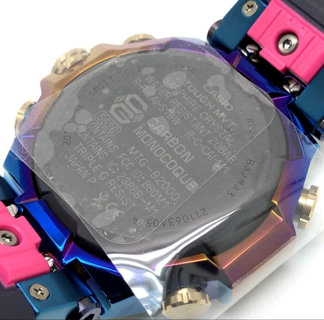 未使用 G-SHOCK MTG-B2000PH-2Aブルーフェニックス 鳳凰