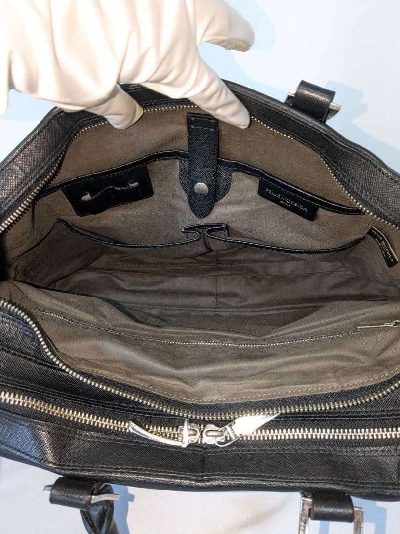 PELLE MORBIDA キャピターノ ビジネスバッグ 2室 レザー 2way