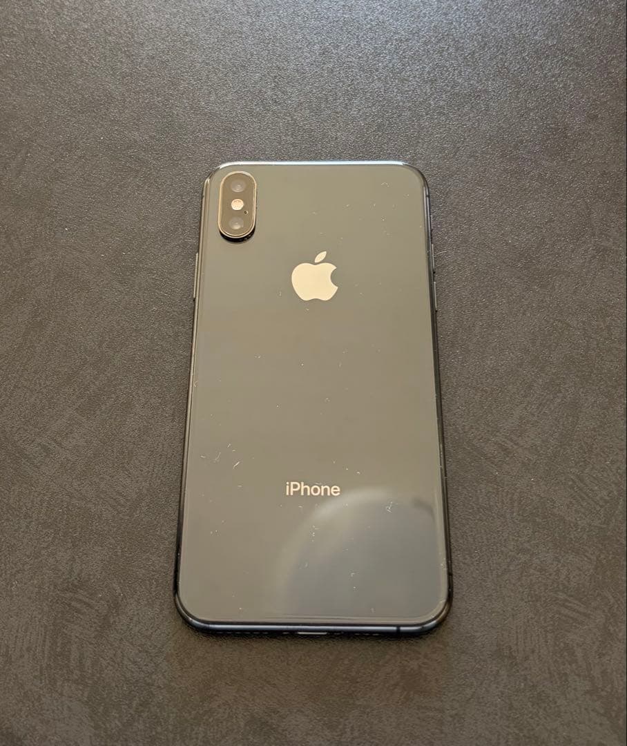 Apple iPhone XSスペースグレー 本体