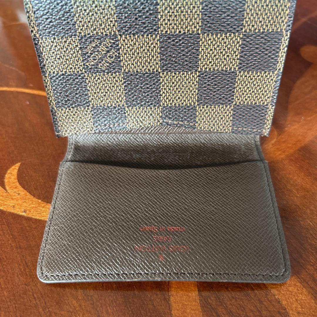 ダミエ　名刺入れ