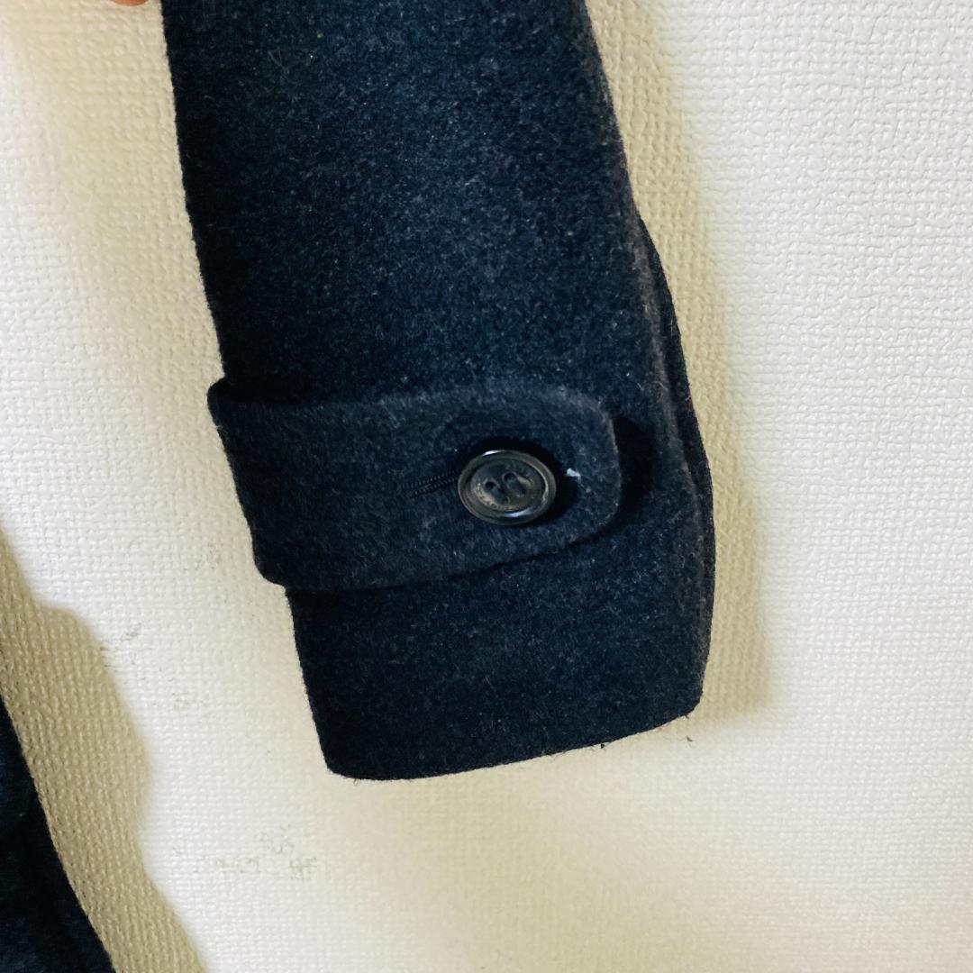 バーバリーブルーレーベル　ウールコート　L モヘヤ混 チェスターコート　ロング