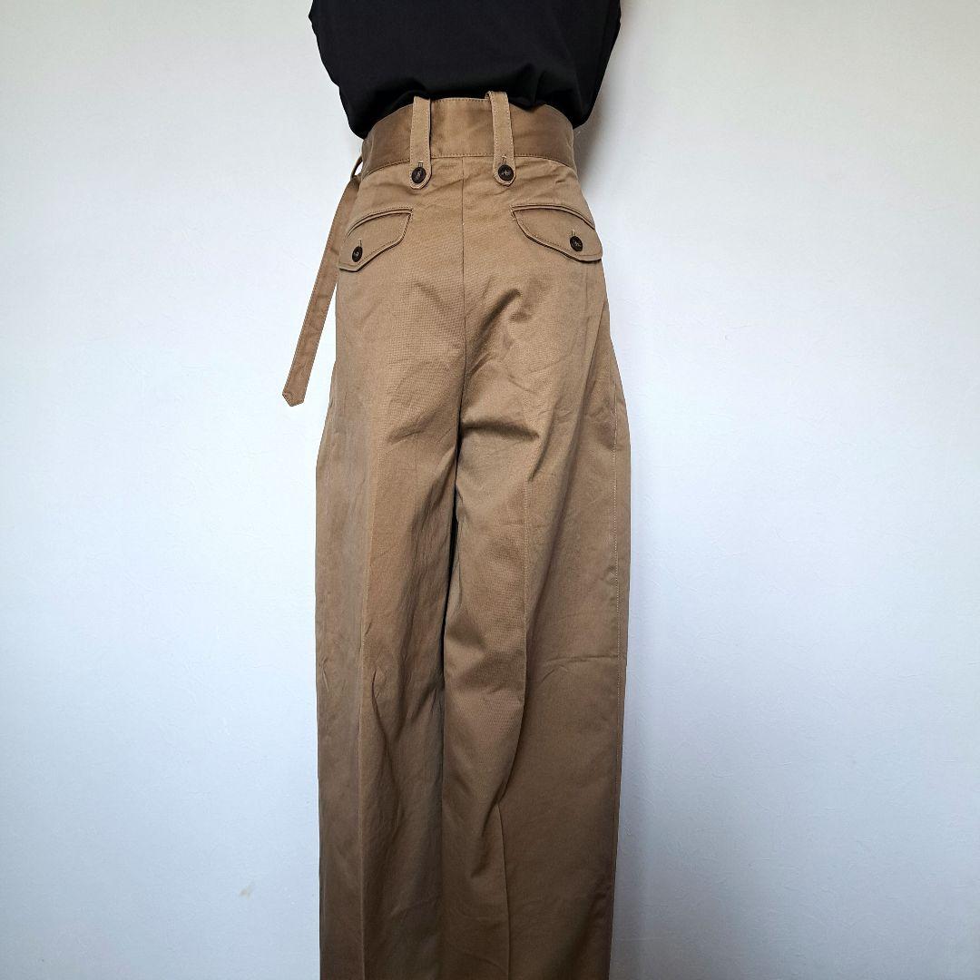 マノンフリップ【極美品】マイグルカパンツ　ベージュ　サイズ1　日本製