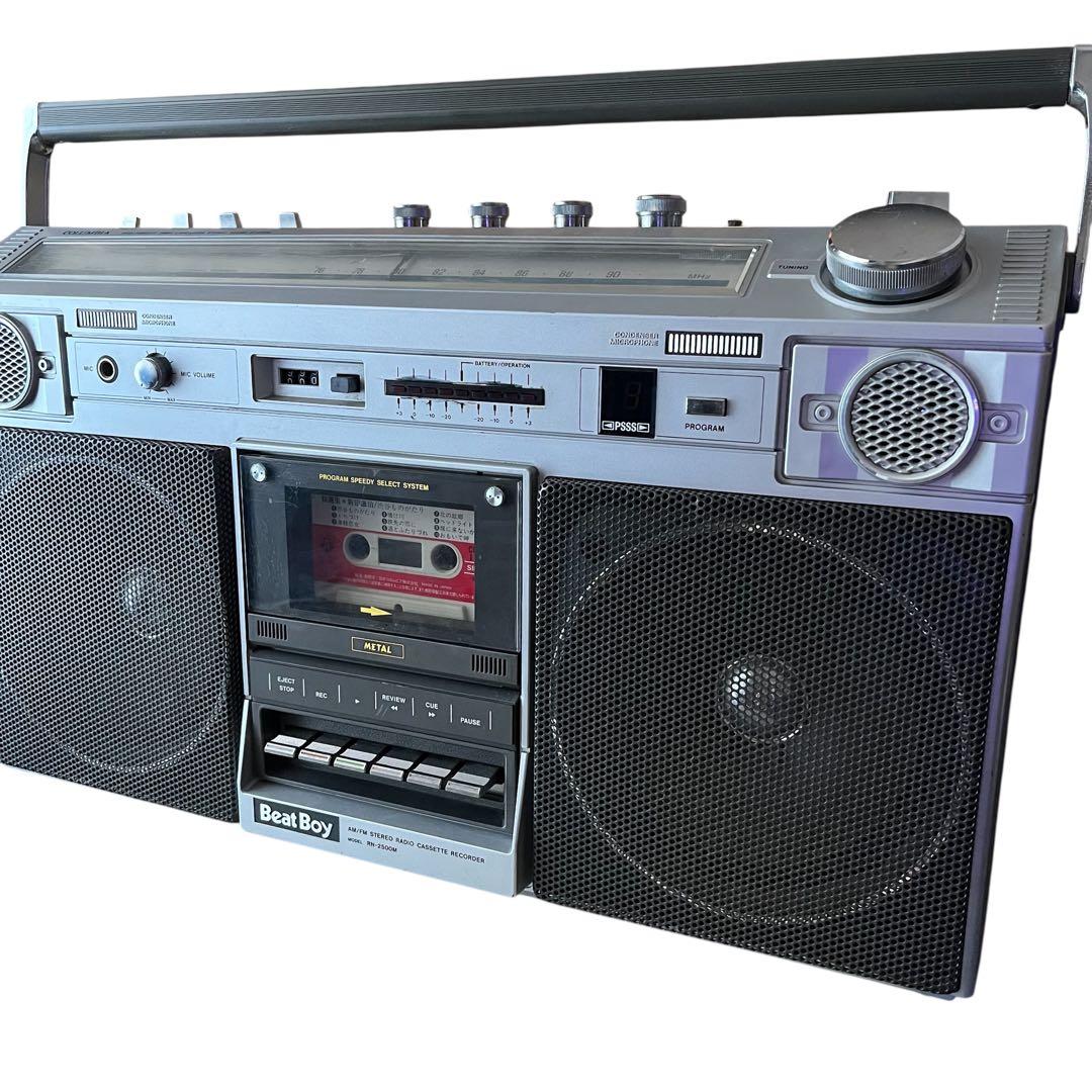 COLUMBIA Beat Boy RN-2500M ラジカセ コロムビア　昭和