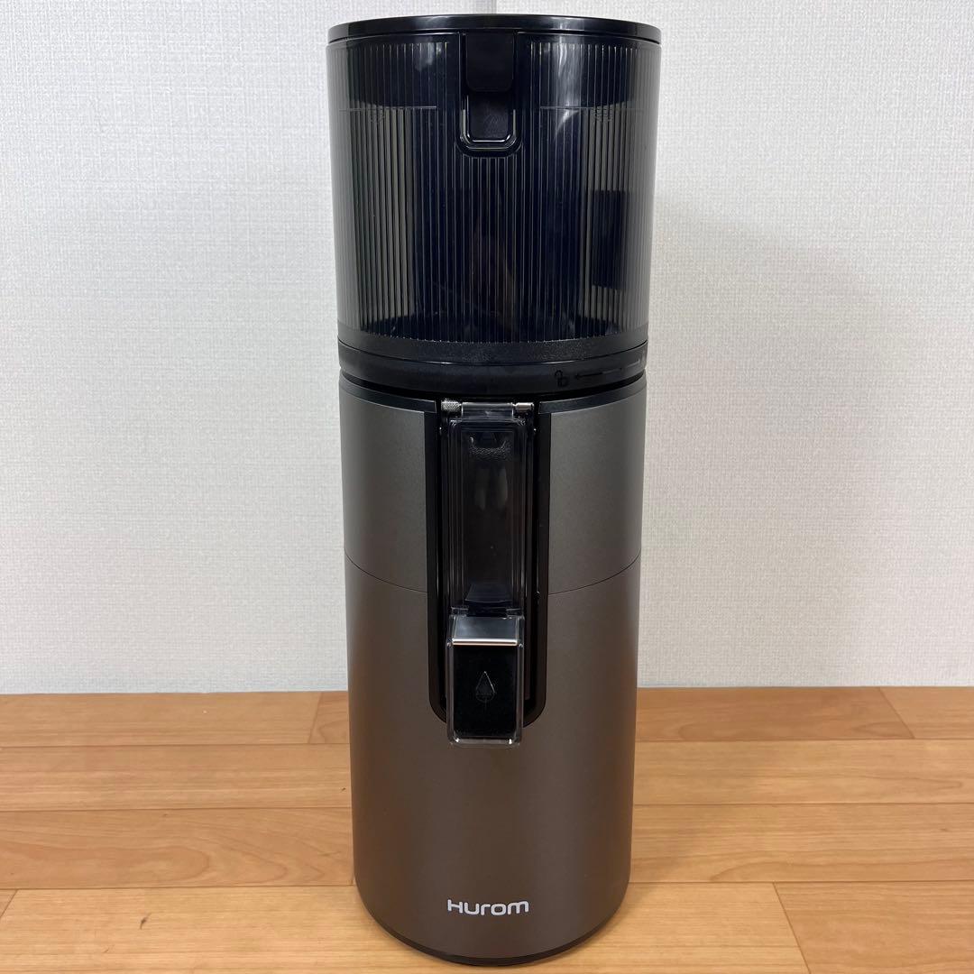 【美品】Hurom スロージューサー　H400-BAC05TG　チタングレー