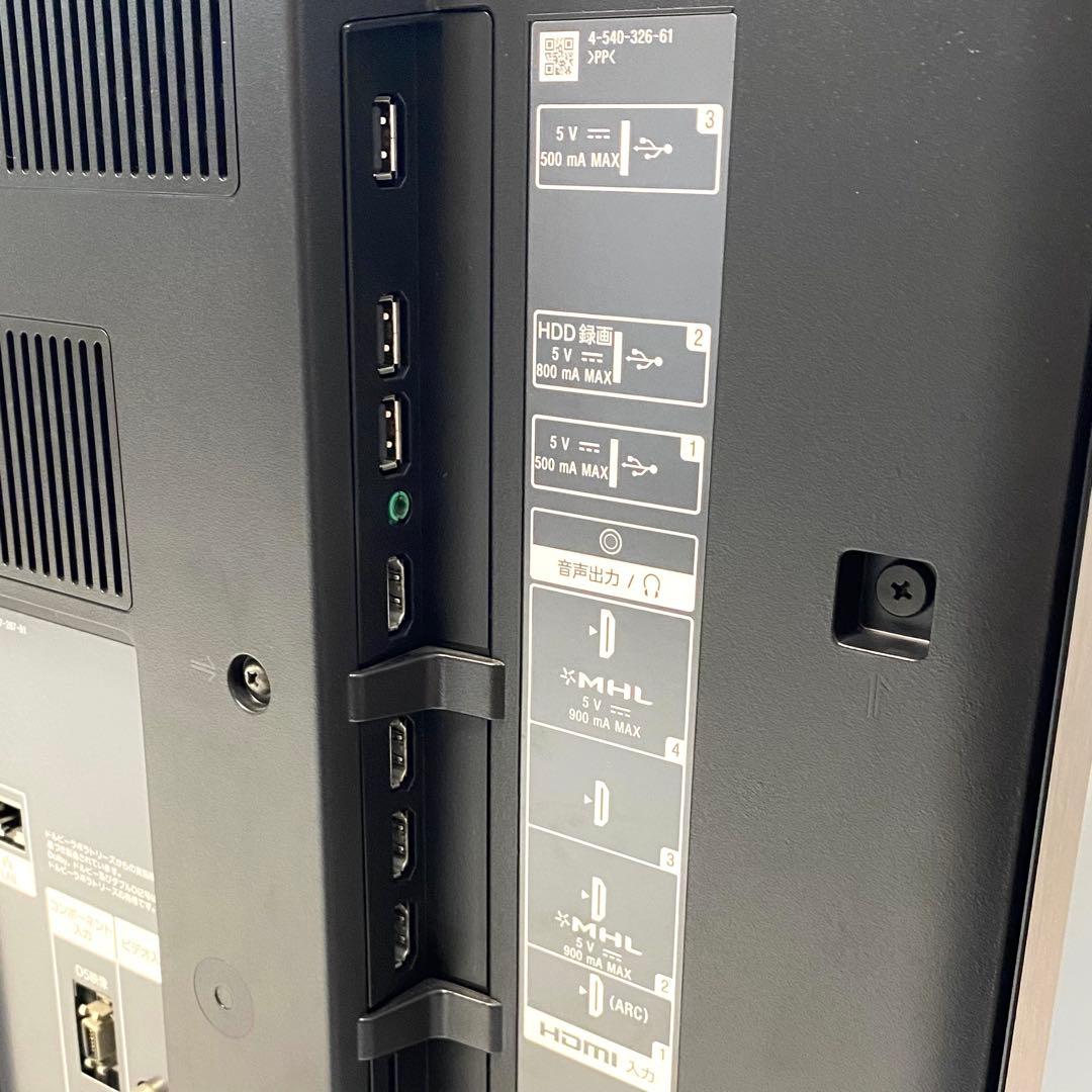 ソニー 49V型 液晶 テレビ ブラKD-49X8500B 4K 2014年