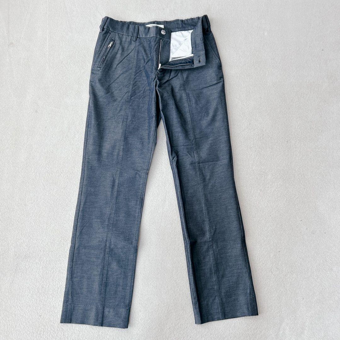 美品✨MARK&LONA ストレッチパンツ　ゴルフウェア　デニム調　L