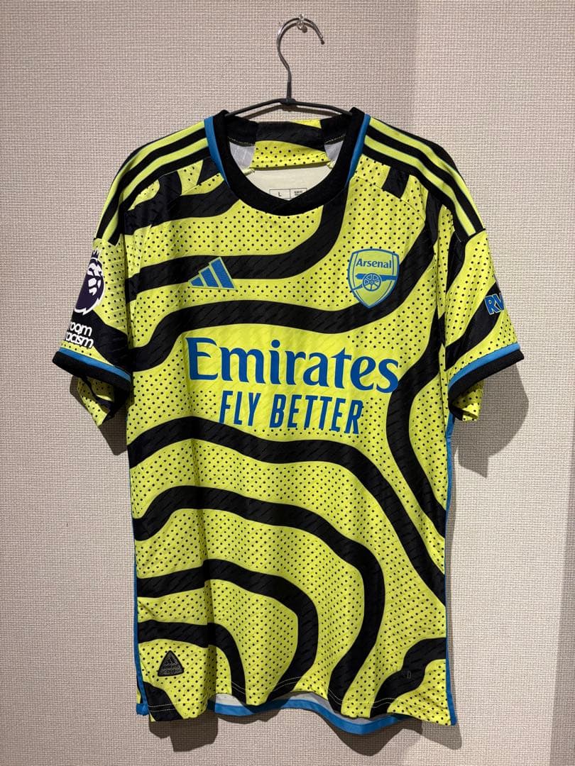 アーセナル デクランライス　ユニフォーム　セカンド