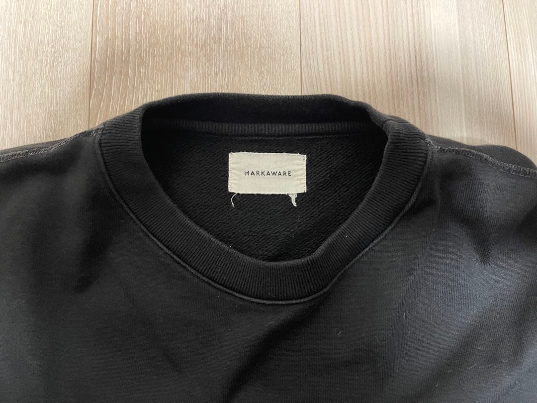 MARKAWARE HUGE SWEAT SHIRTS ブラック 1
