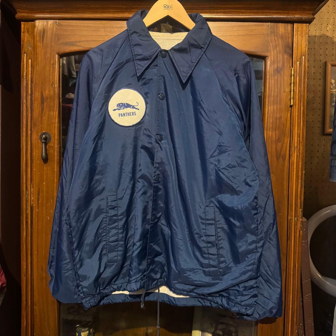 70s Sears ワッペンコーチジャケット 古着 M