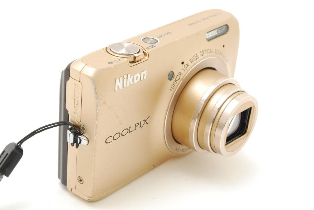 Nikon COOLPIX s6300 ゴールド 10倍ズーム 動作確認済み