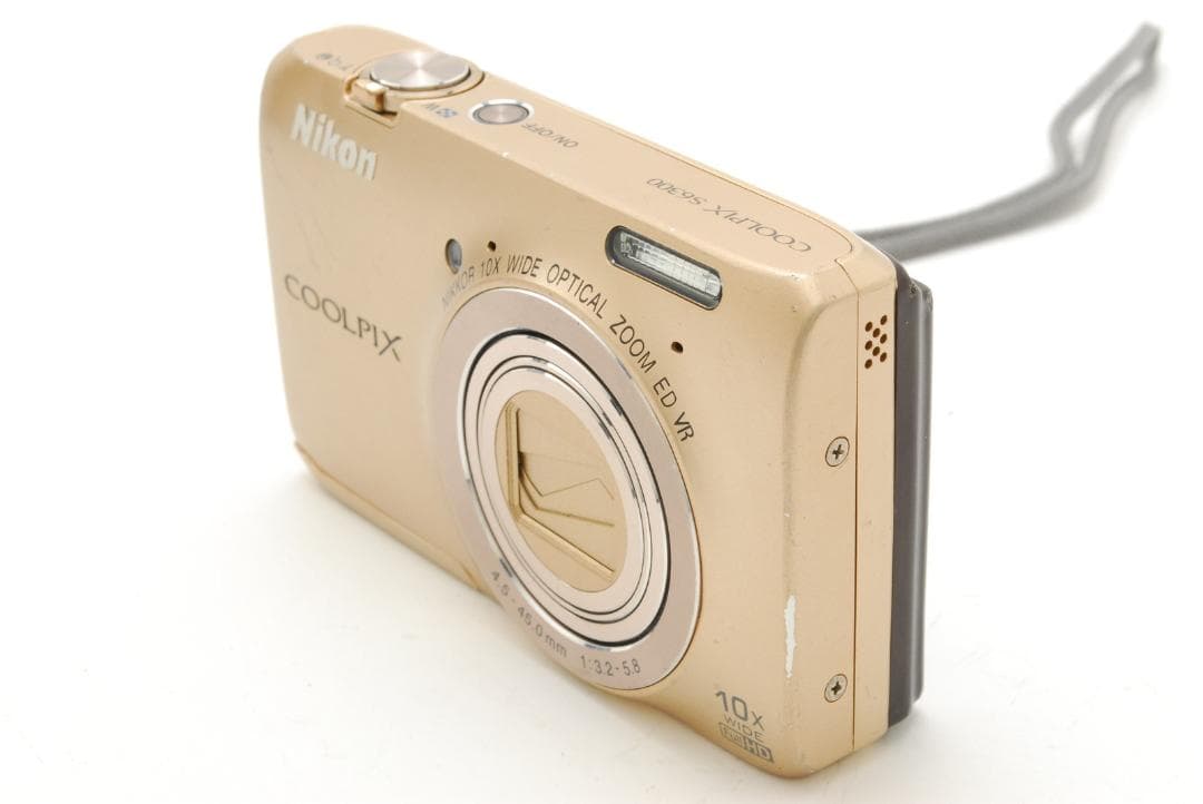 Nikon COOLPIX s6300 ゴールド 10倍ズーム 動作確認済み