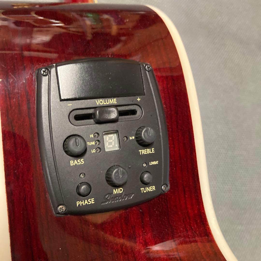 値下げ！EpiphoneエレアコEJ-200 Coupe WineRed