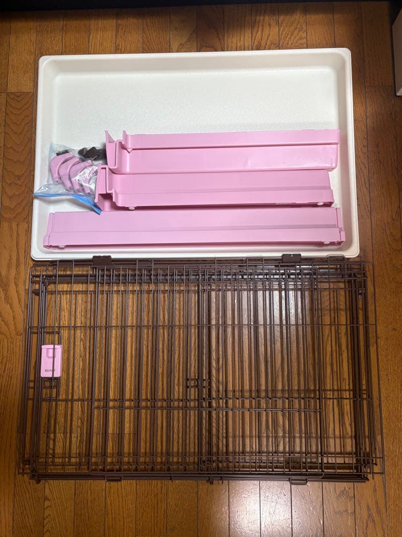 Richell お掃除簡単ペットケージ 幅90cm