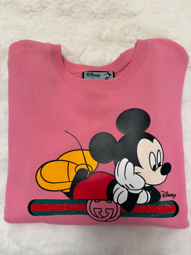 GUCCI ×ミッキーコラボトレーナー M ユニセックス