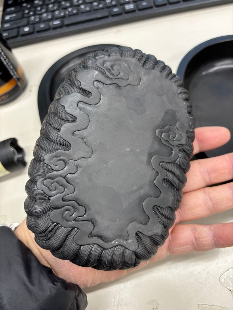 NN9890【アンティーク】中国　硯