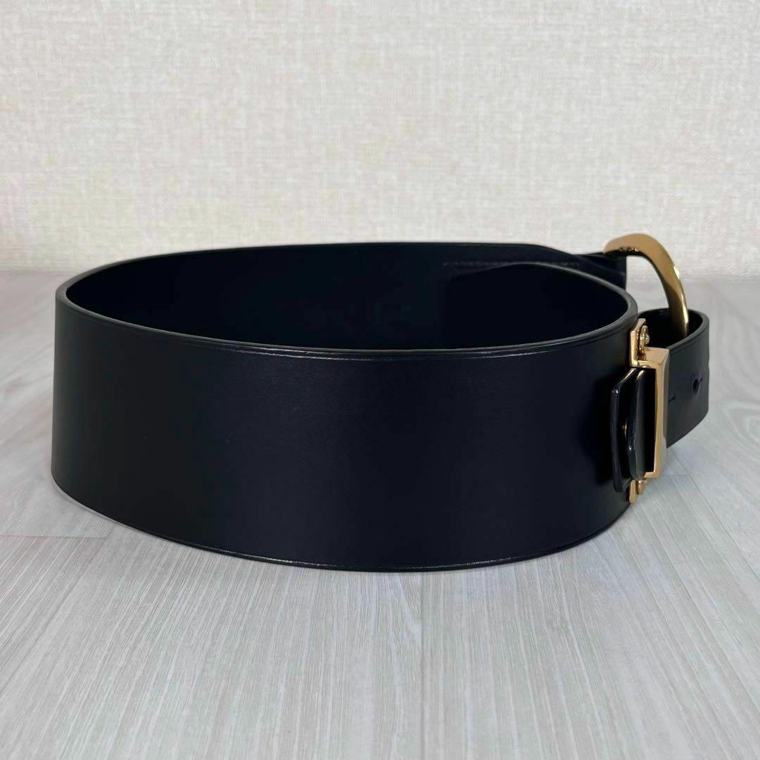 【極美品】ラルフローレン コレクション　スターラップターンバックベルト　23AW