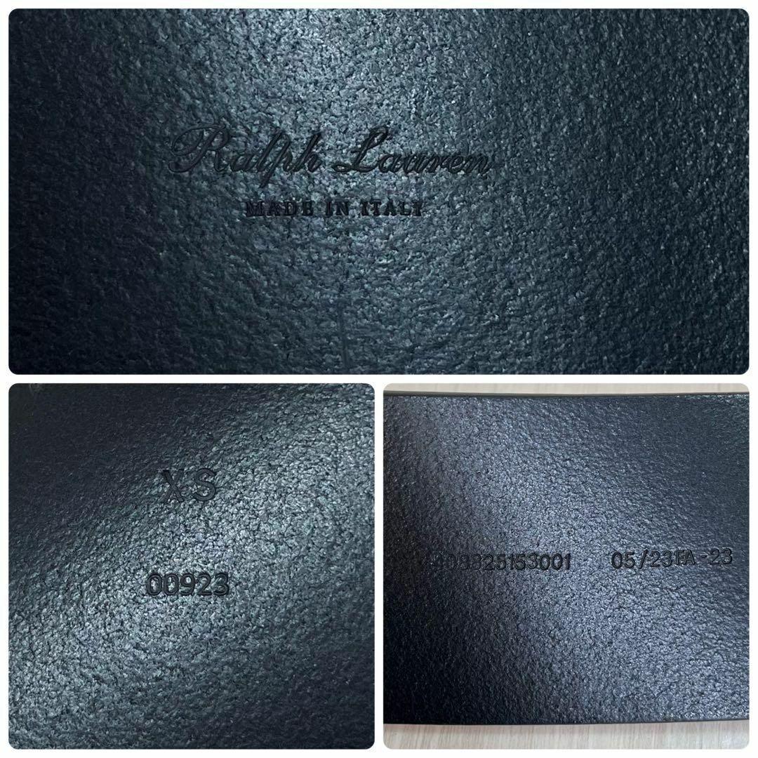 【極美品】ラルフローレン コレクション　スターラップターンバックベルト　23AW