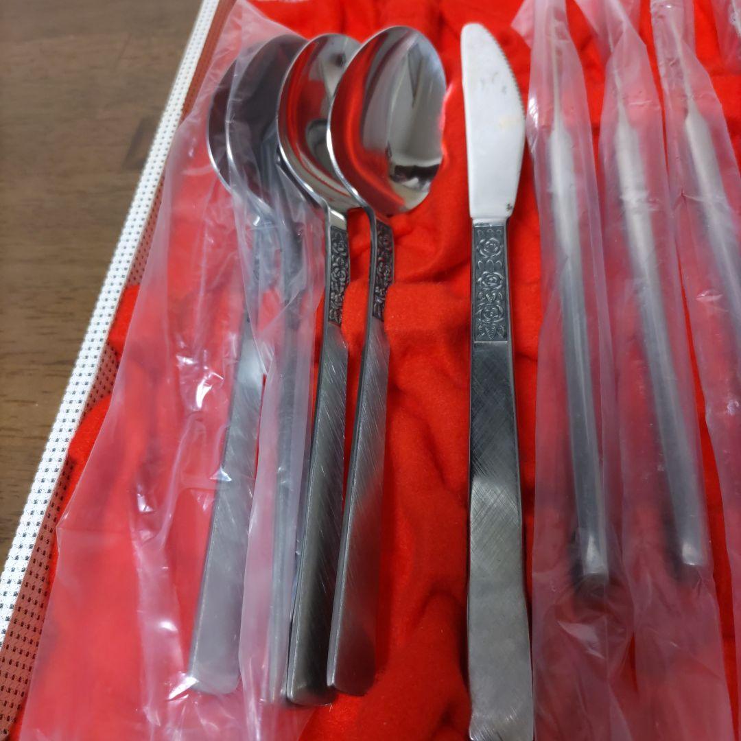 スウェーデン　ROSTFRITT STAL　カトラリーセット